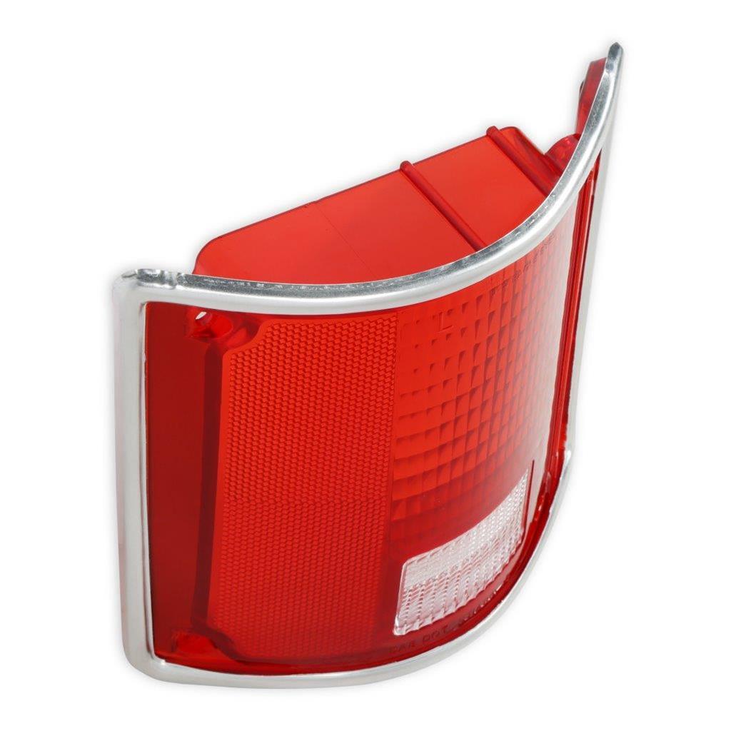 Brothers Trucks Tail Lamp Lenses 07-106 Taillight Components, Lens, Chrome Ring, Left, Chevy, GMC, Each thumbnail 2