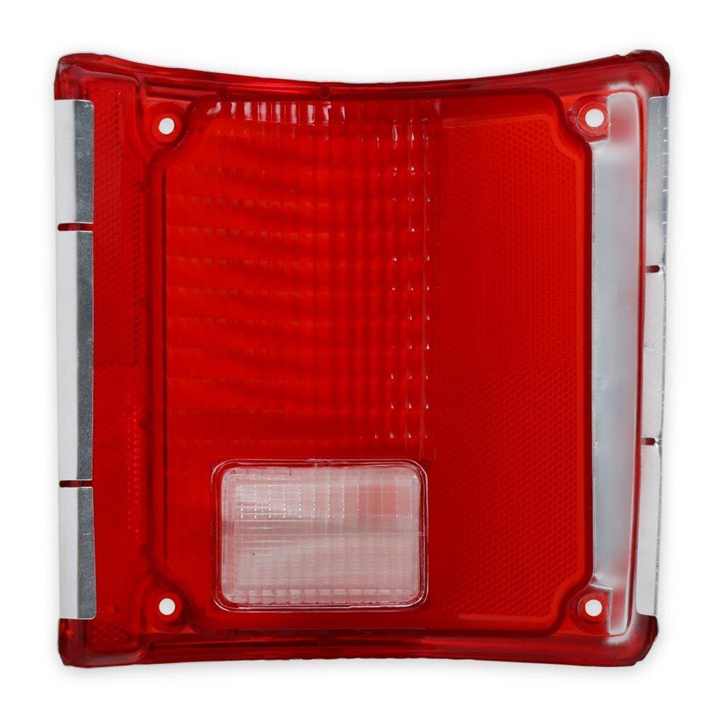 Brothers Trucks Tail Lamp Lenses 07-106 Taillight Components, Lens, Chrome Ring, Left, Chevy, GMC, Each