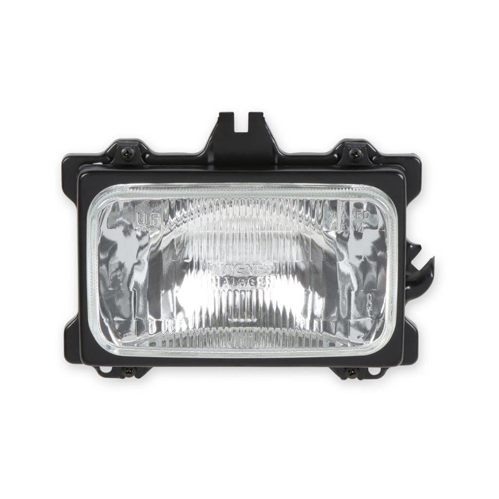 Brothers Trucks GMT400 Dual Headlight Lamps 07-114 Assemblies, Right Inner, Clear Lens, Chevy, GMC, Each