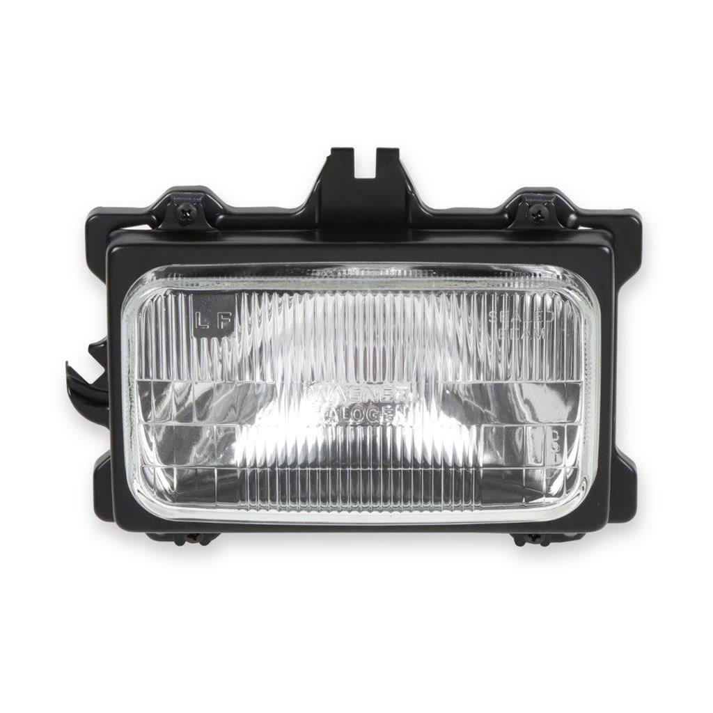 Brothers Trucks GMT400 Dual Headlight Lamps 07-115 Assemblies, Left Outer, Clear Lens, Chevy, GMC, Each