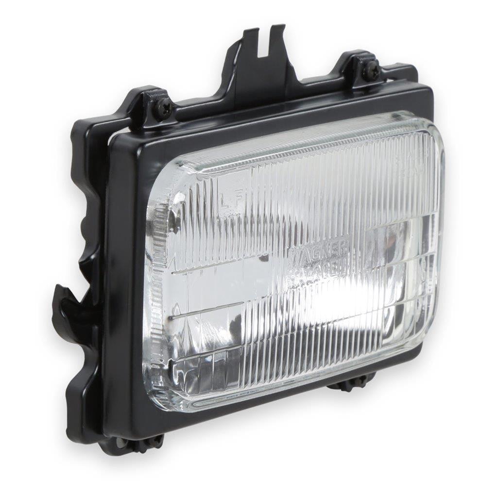 Brothers Trucks GMT400 Dual Headlight Lamps 07-115 Assemblies, Left Outer, Clear Lens, Chevy, GMC, Each thumbnail 6