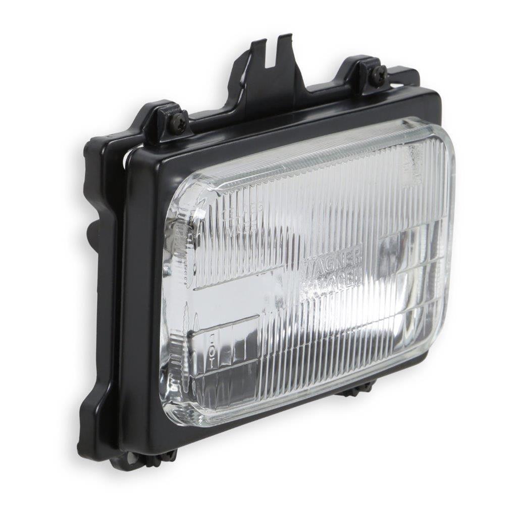 Brothers Trucks GMT400 Dual Headlight Lamps 07-116 Assemblies, Right Outer, Clear Lens, Chevy, GMC, Each thumbnail 3