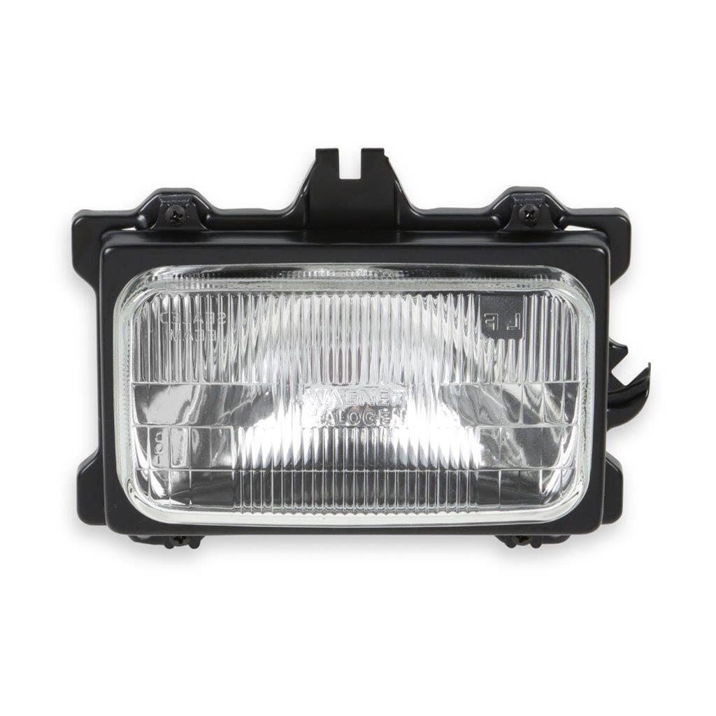Brothers Trucks GMT400 Dual Headlight Lamps 07-116 Assemblies, Right Outer, Clear Lens, Chevy, GMC, Each