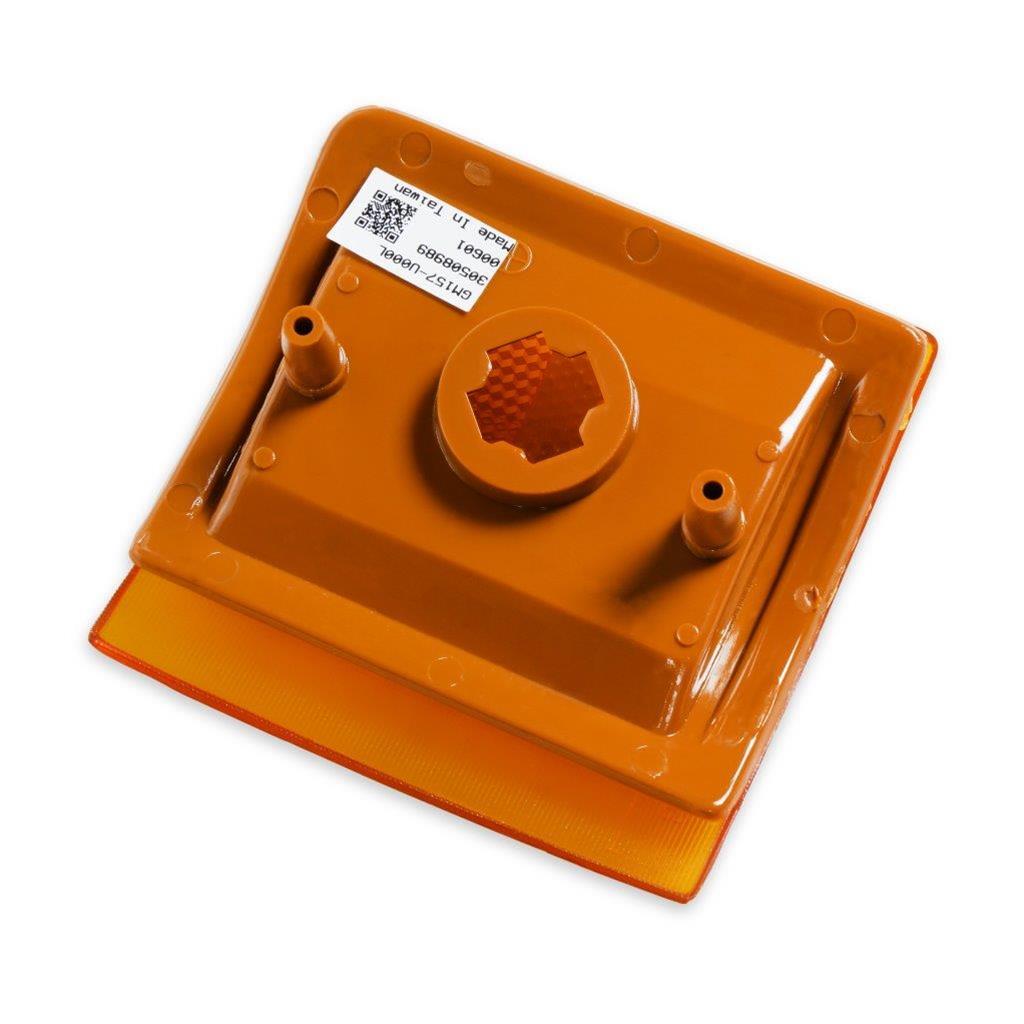 Brothers Trucks GMT400 Side Marker Light Assemblies 07-125 Assemblies, Amber, OEM, Front Left Lower, GMC, Each thumbnail 3