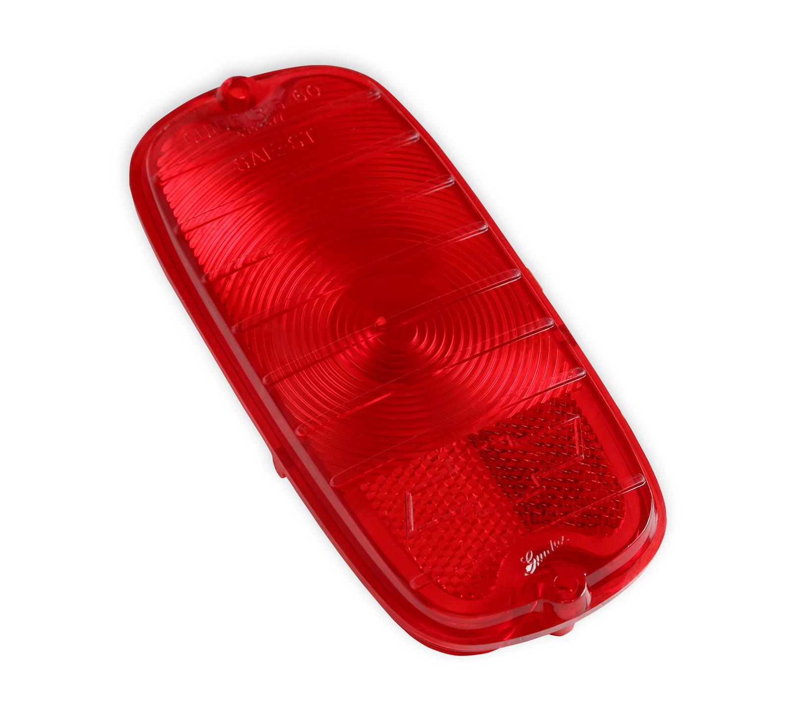Brothers Trucks Taillight Lenses 07-135 Tailight Components, OE Style, Rear Left or Right, Acrylic, Red, Chevy, GMC, Each thumbnail 3