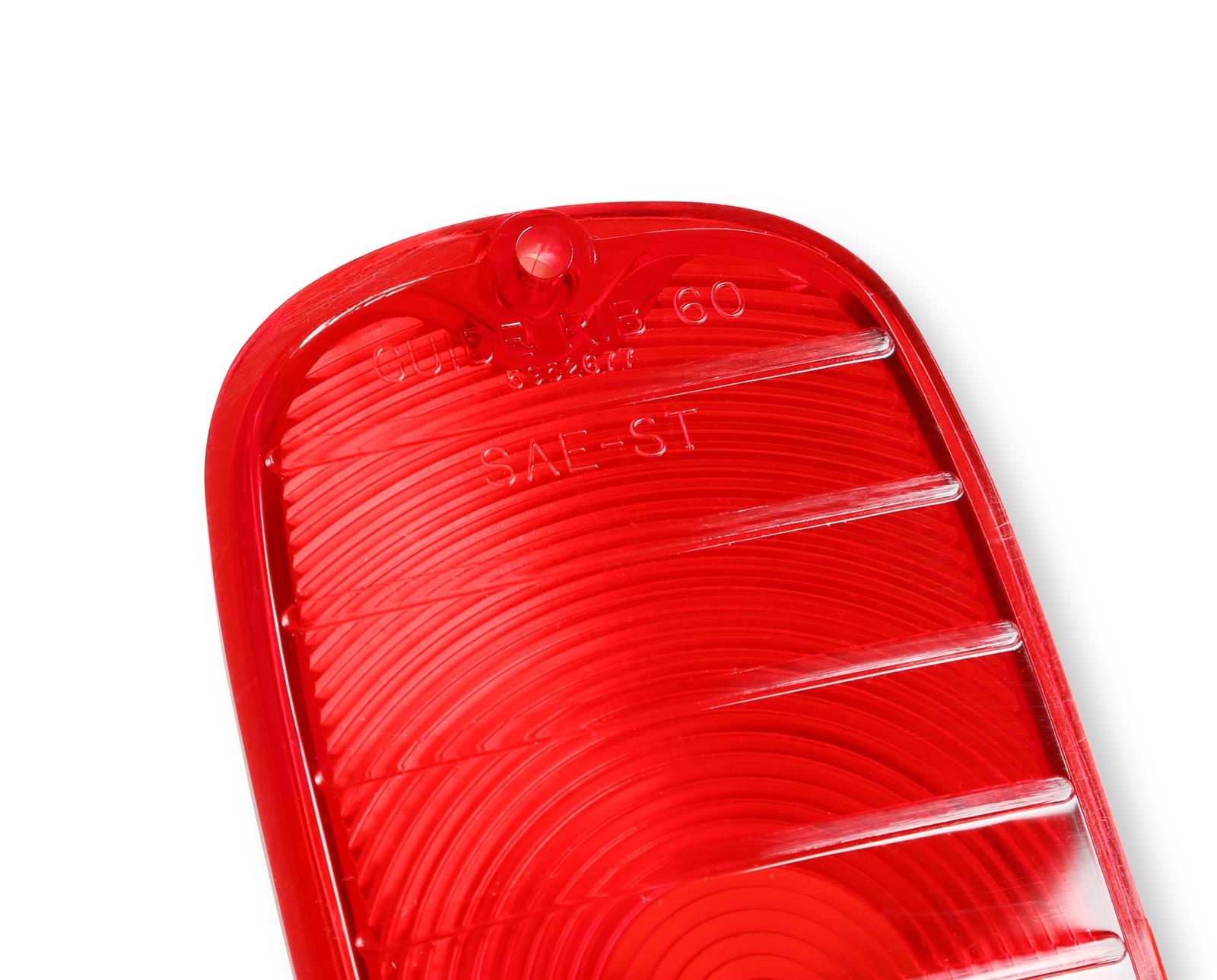 Brothers Trucks Taillight Lenses 07-135 Tailight Components, OE Style, Rear Left or Right, Acrylic, Red, Chevy, GMC, Each thumbnail 4