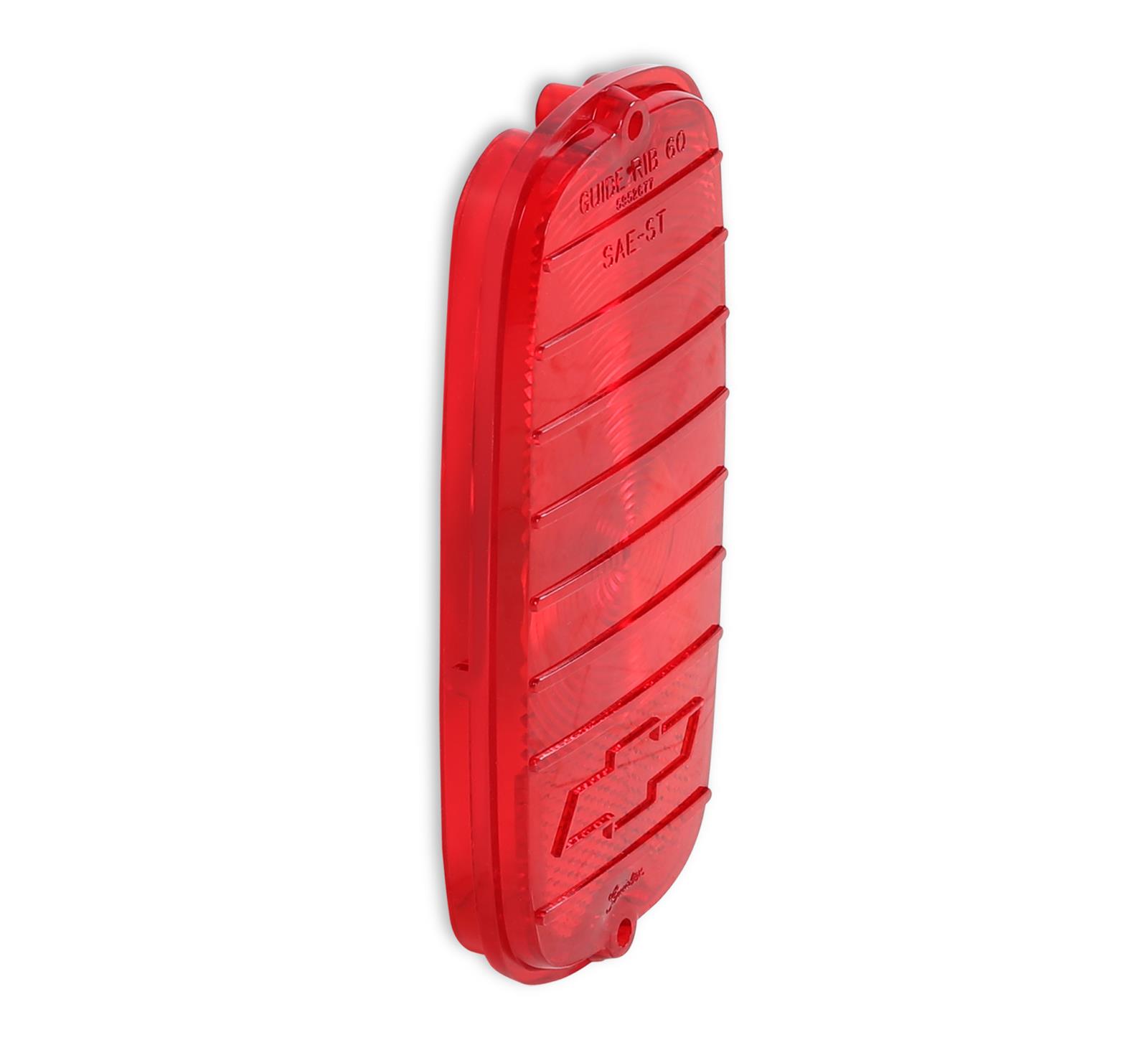 Brothers Trucks Taillight Lenses 07-135 Tailight Components, OE Style, Rear Left or Right, Acrylic, Red, Chevy, GMC, Each thumbnail 2