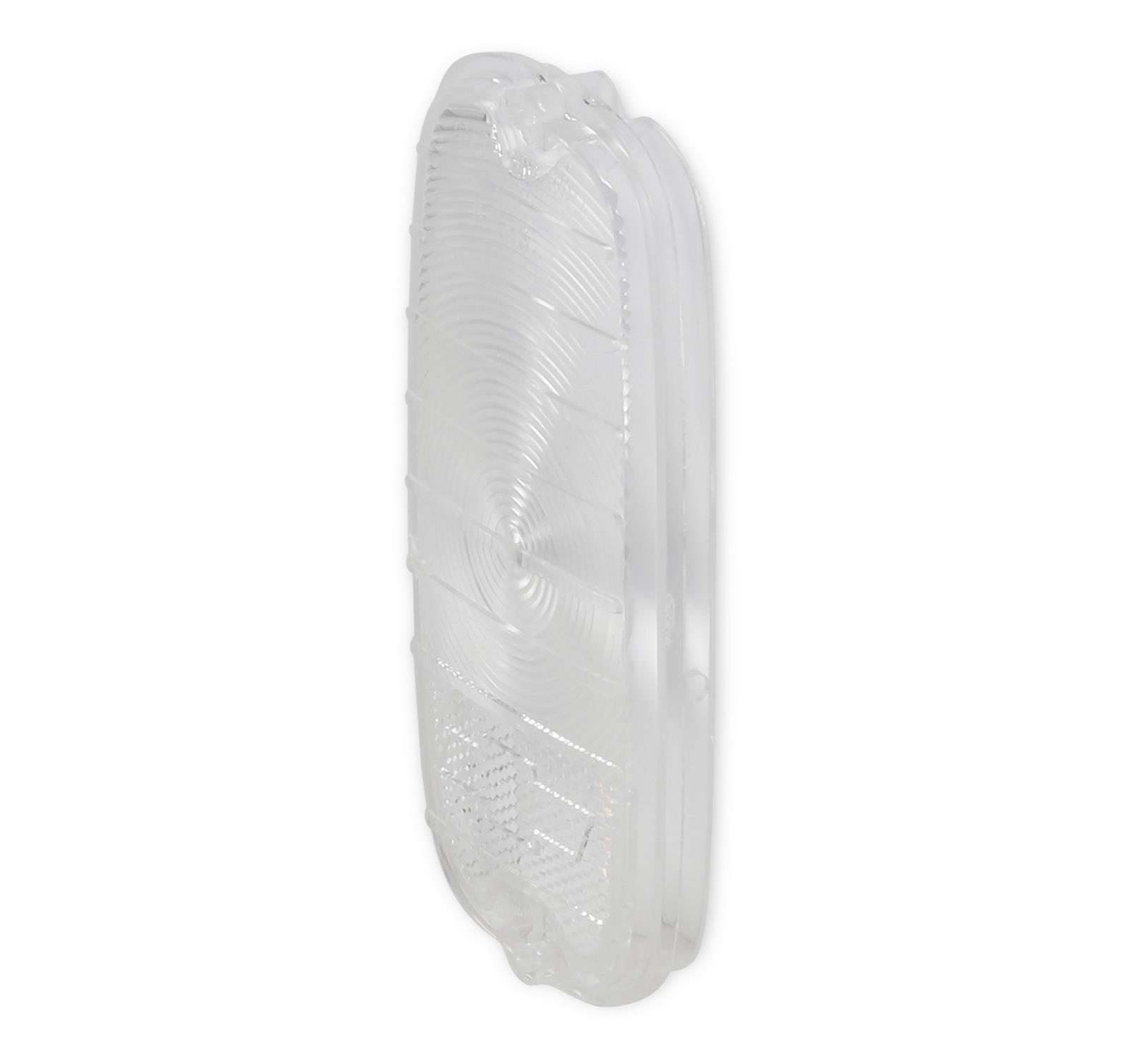 Brothers Trucks Taillight Lenses 07-136 Tailight Components, OE Style, Rear Left or Right, Acrylic, Clear, Bowtie Logo, Chevy, Each thumbnail 2
