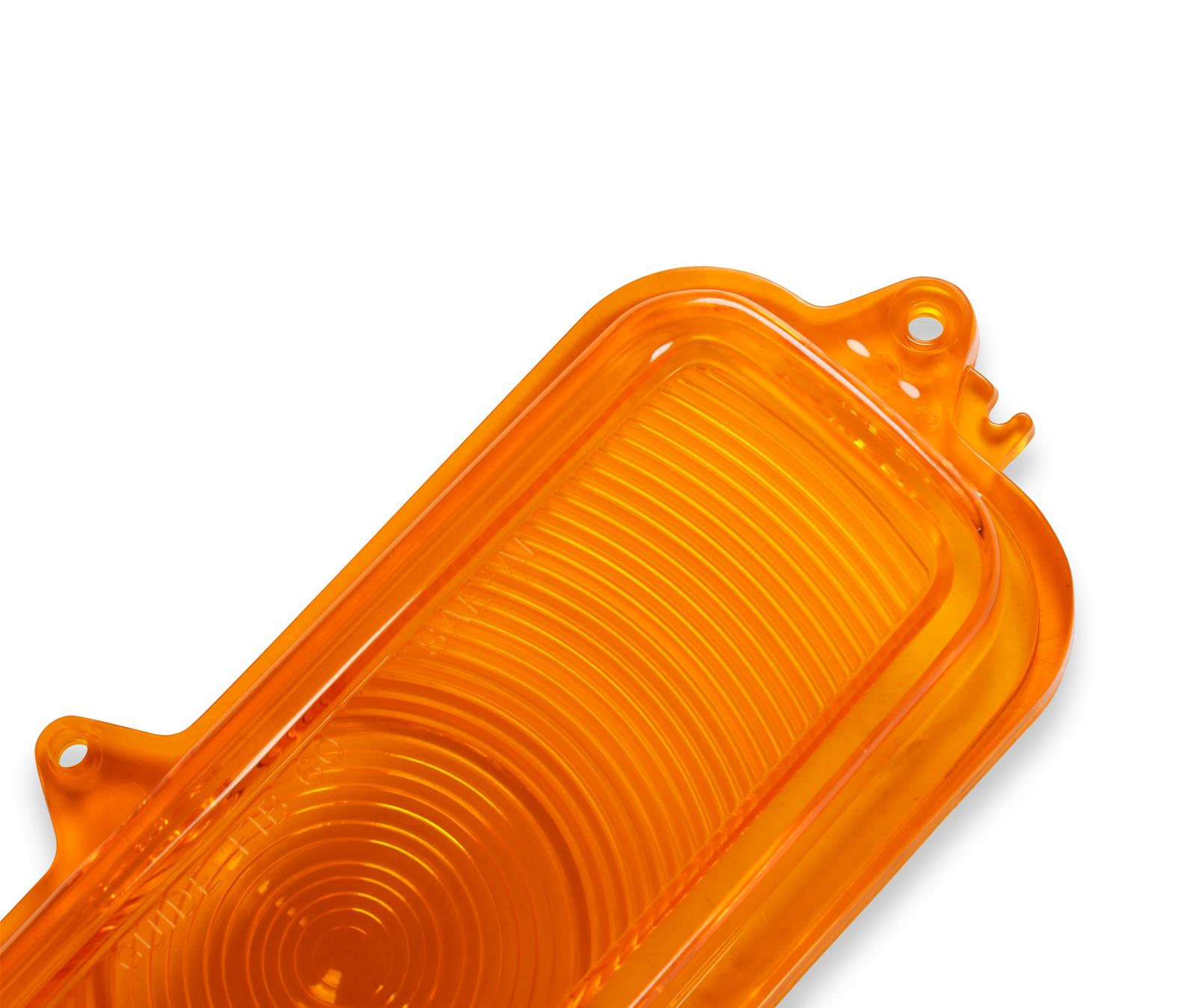 Brothers Trucks Parking Light Lenses 07-138 Lens, OE Style, Driver or Passenger Front, Acrylic, Amber, Chevy, Each thumbnail 4