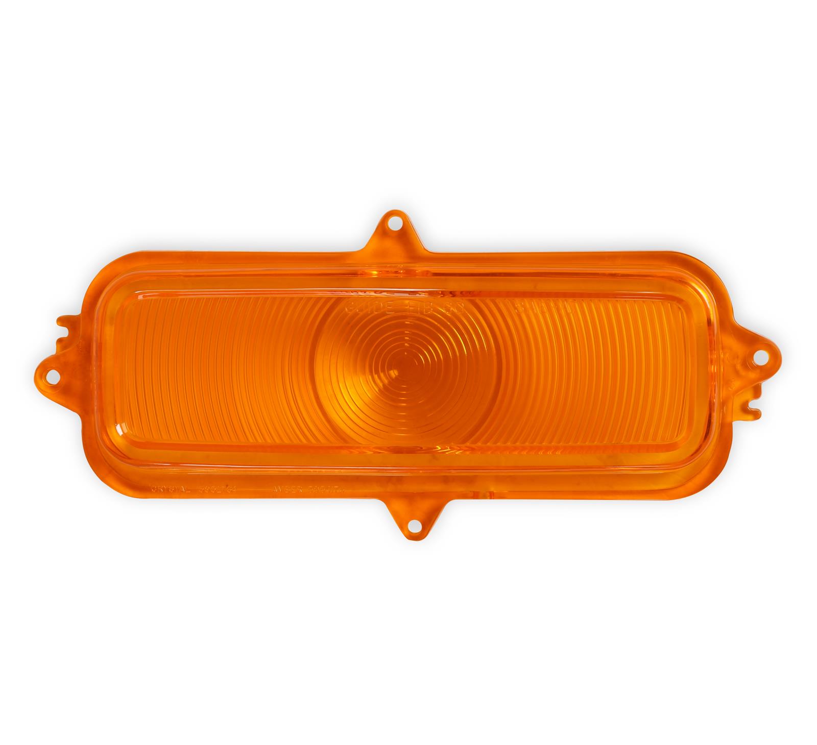 Brothers Trucks Parking Light Lenses 07-138 Lens, OE Style, Driver or Passenger Front, Acrylic, Amber, Chevy, Each thumbnail 2