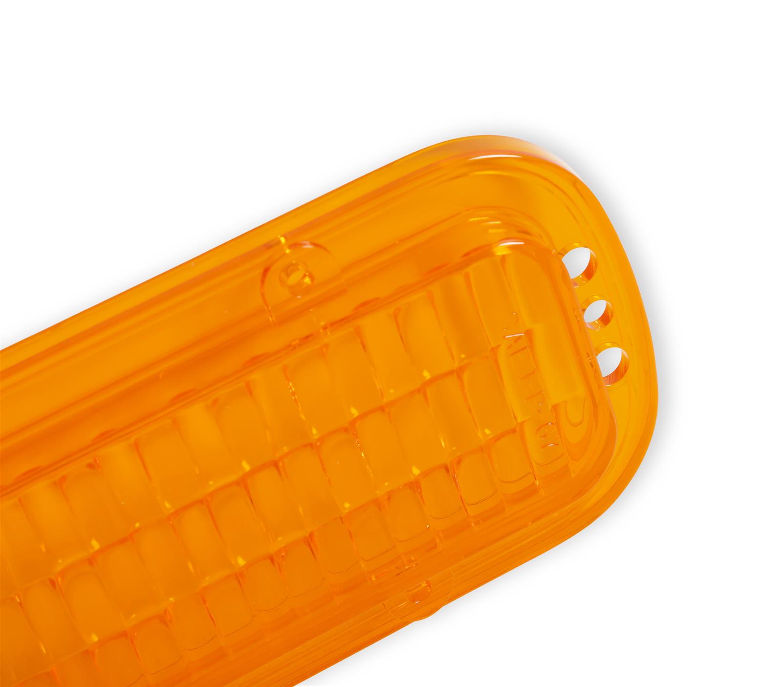 Brothers Trucks Parking Light Lenses 07-142 Lens, OE Style, Driver or Passenger Front, Acrylic, Amber, GMC, Each thumbnail 5