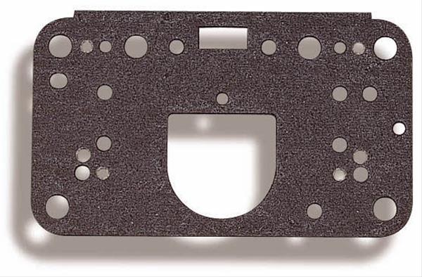 Holley Carburetor Metering Block Gaskets 108-36-2 Gaskets, Block, Rubber, Black, Non-Stick, Model 4500, Pair