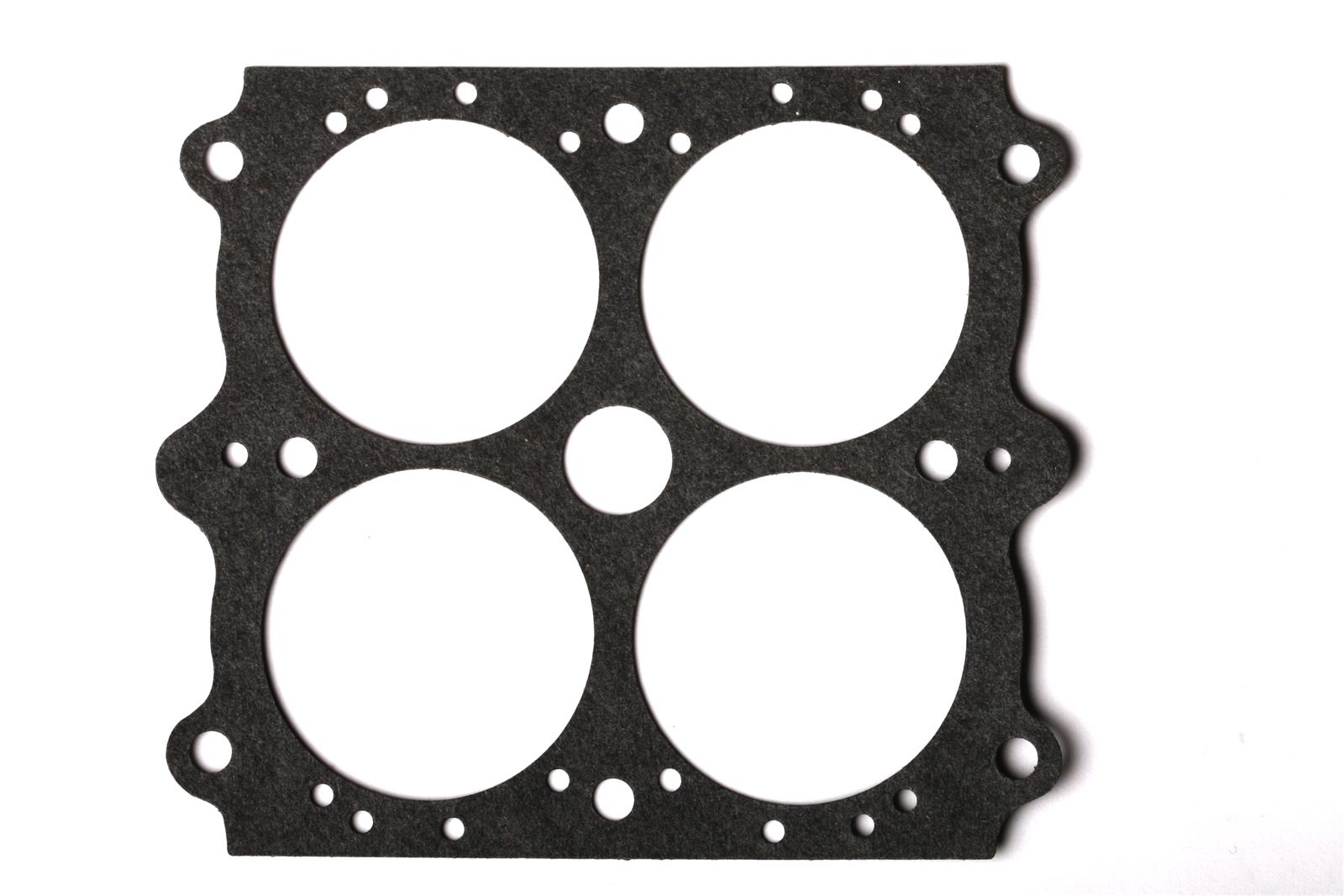 Holley Carburetor Throttle Body Gaskets 108-5 Mounting Gaskets, Body, Composite Material, 1.688 in. Bore Size, Model 4150, 4160, Each