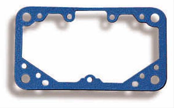 Holley Fuel Bowl Gaskets 108-92-2 Carburetor Gaskets, Bowl, Primary, Buna Rubber, Blue, Non-Stick, Model 2300, 4150, 4160, 4165, 4175, No Computer Controlled, Pair