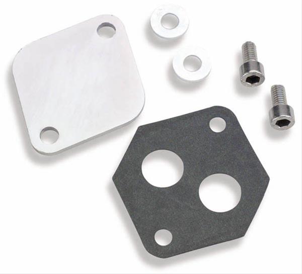 Holley Choke Block-Off Plate Holley Choke Block-Off Plate