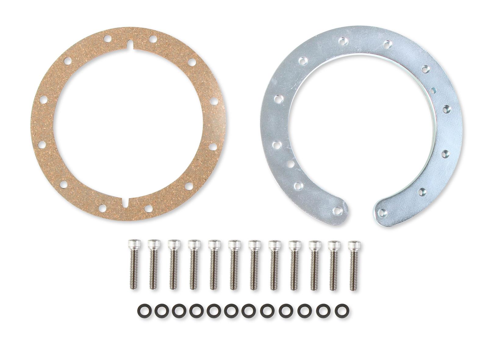 Holley Fuel Cell EFI Pump Module Assemblies 12-145 Pumps, EFI, Electric, In-Tank, 123 gph, 60 psi, 12V, -8 AN O-ring, -10 AN O-ring, Female, 12-bolt Flange, 5.375 Bolt Pattern, Each thumbnail 5