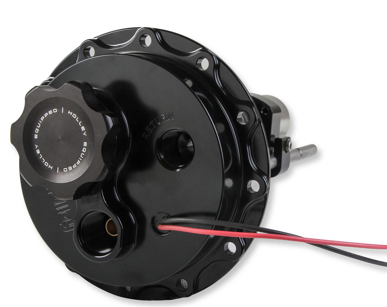 Holley Fuel Cell EFI Pump Module Assemblies 12-146 Pumps, Cell, Drop-In EFI, 450 lph, 87 psi, -8 AN O-ring Return, -10 AN O-ring Outlet, 12-bolt flange, Each thumbnail 2