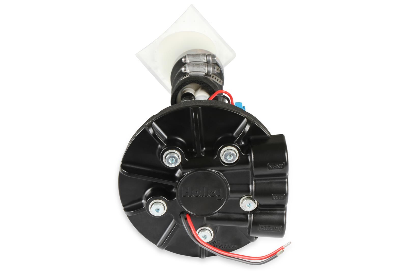 Holley Diecast In-Tank Retrofit Fuel Pump Modules 12-171 Pumps, Die-Cast, Retrofit, Electric, In-Tank, with Return, 119 gph, 450 lph, 60 psi, 12V, 1/4 in.-NPT, Female Thread, Gas, FlexFuel, Each thumbnail 6