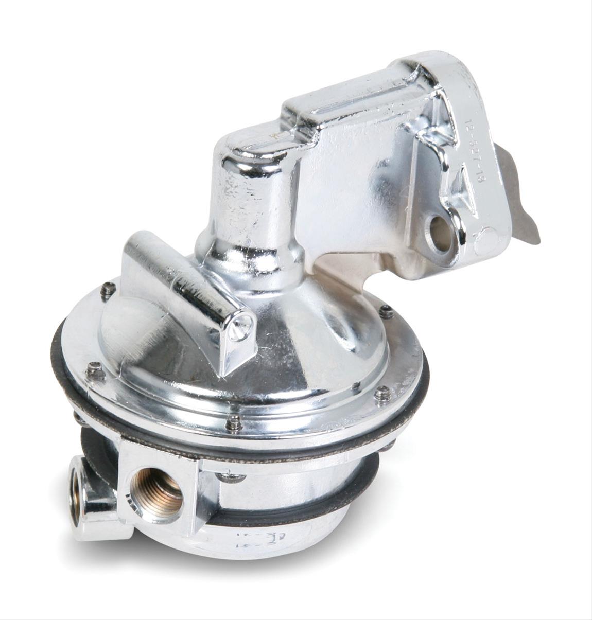 Holley Mechanical Fuel Pumps 12-327-13 Pumps, Street Performance, Mechanical, 130 gph, 7.5-9 psi, 3/8 in.-NPT Ports, Female Thread, Aluminum, Shiny, Rotatable, Chevy, 262-400ci, Each thumbnail 5
