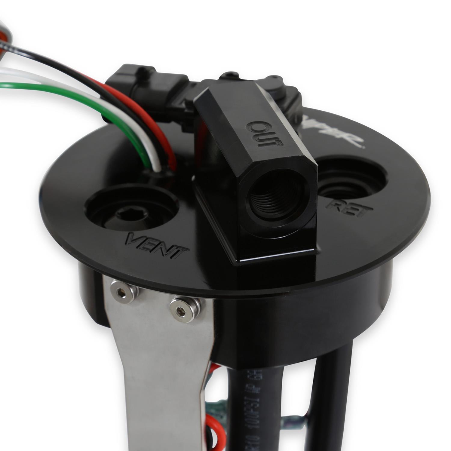 Holley 340 LPH Fuel Pump Modules 12-362 Pumps, Electric, In-Tank, Single Pump, lph, Billet Aluminum, Gas, E85 Compatible, Chevy, Pontiac, Each