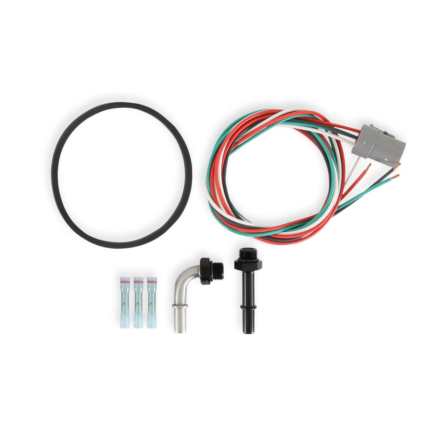 Holley 340 LPH Fuel Pump Modules 12-362 Pumps, Electric, In-Tank, Single Pump, lph, Billet Aluminum, Gas, E85 Compatible, Chevy, Pontiac, Each thumbnail 4