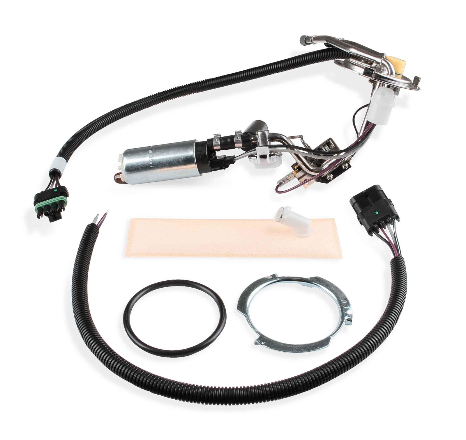 Holley Sniper OE Style 350 LPH EFI Fuel Pump Modules 12-376 Pumps, Electric, In-Tank, EFI, OEM-Style, 58 psi, lph, Gasoline, Buick, Chevy, Olds, Pontiac, Each