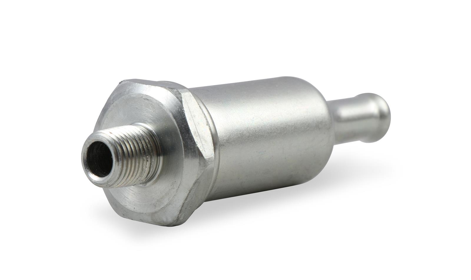 Holley Mighty Mite Electric Fuel Pumps 12-428 Pumps, Electric, Inline External, 10 psi, 34 gph Free Flow Rate, 1/8 in. NPT Female Threads Inlet/Outlet, Each thumbnail 7
