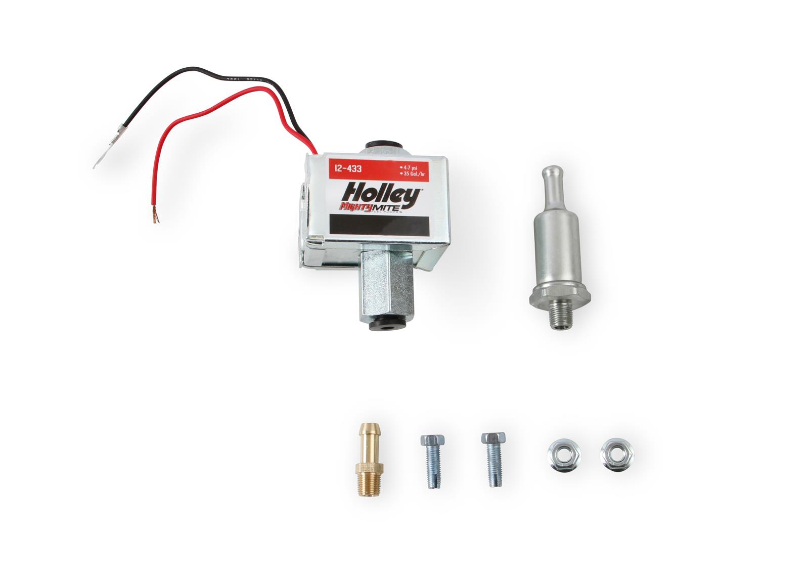 Holley 12433 Holley Mighty Mite Electric Fuel Pumps Summit Racing