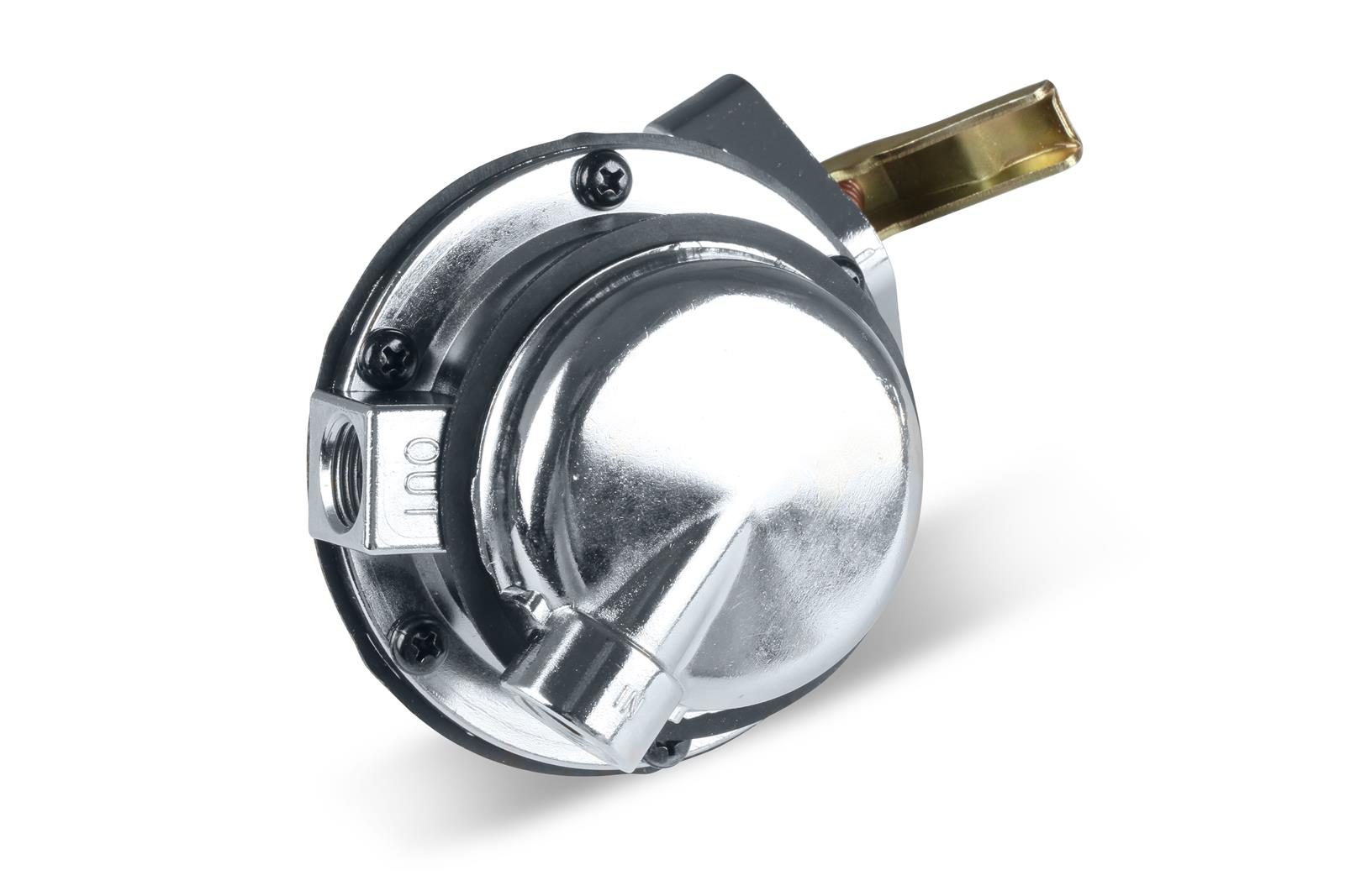 Holley Mechanical Fuel Pumps 12-454-13 Pumps, Mechanical, 130 gph, 7.5-9 psi, Aluminum, Silver, 3/8 in. NPT, Female Thread, Inlet and Outlet, Chevy, 396ci, 402ci, 427ci, 454ci, Each thumbnail 4
