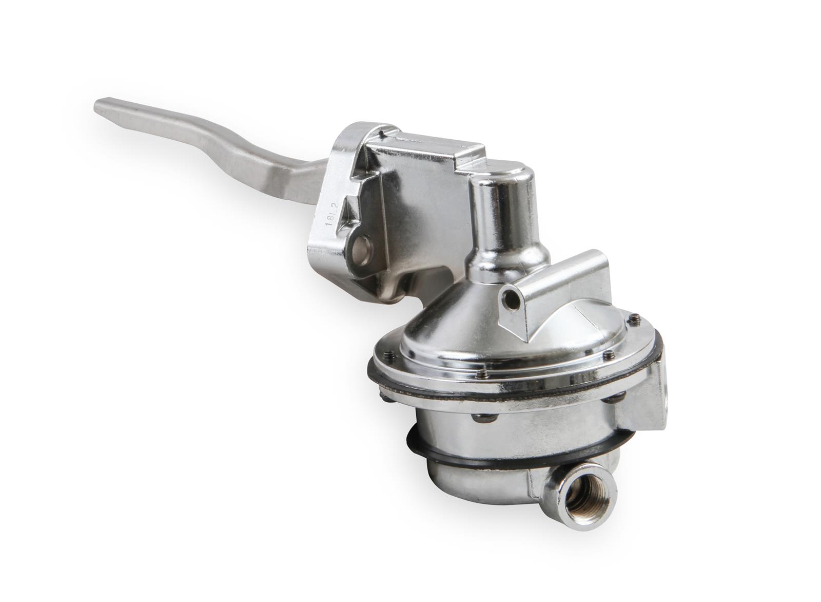 Holley Mechanical Fuel Pumps 12-460-11 Pumps, Mechanical, 110 gph, 6.5-8 psi, Aluminum, Silver, 3/8 in. NPT, Female Thread, Inlet and Outlet, Ford, 429ci, 460ci, Each thumbnail 4