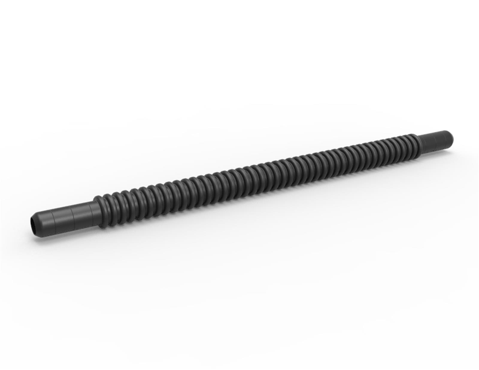 Holley In-Tank Fuel Lines 12-719 Hoses, In-Tank, Line, 10mm, Plastic, 9.449 in. Long, Black, 0.39 in. ID, for Triple Barb Fittings, Each