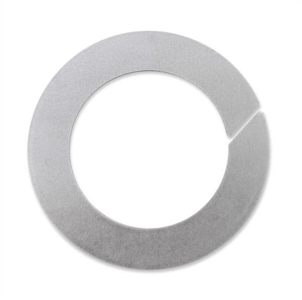 Holley Fuel Pump Module Mounting Shims 12-877 Components, Flange Shim, Stainless Steel, 4.80 in. Diameter, for Poly Tanks, Each