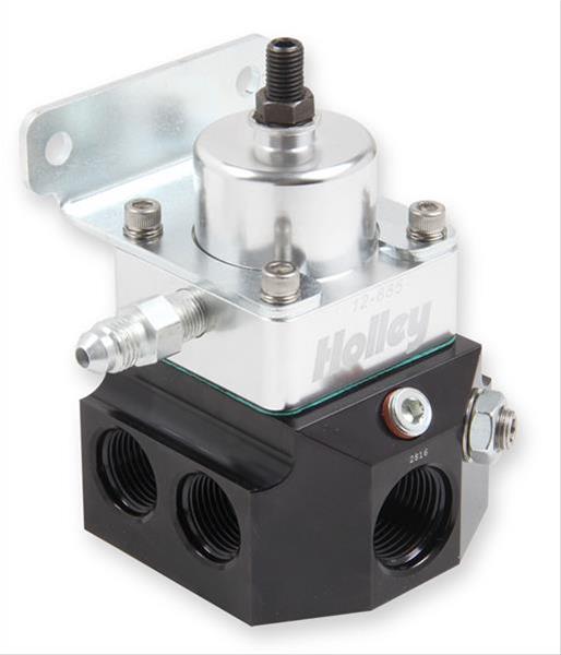 Holley 12885 Holley Double Adjustable Fuel Pressure Regulators