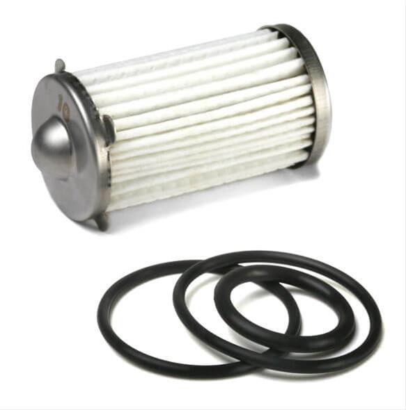 Holley EFI Filter Regulators 12-889 Fuel Filters, Die-cast Aluminum, Pressure Regulator, Inline, Return, 59.5 psi, 10 Micron, Fuel Injection, 175 GPH, -8 AN Ports, Each thumbnail 4