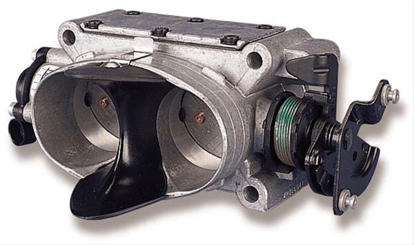 Holley TPI Airfoils 120-140 Air Flow Enhancers, Airfoils, Fuel Injected, Plastic, Black, Each
