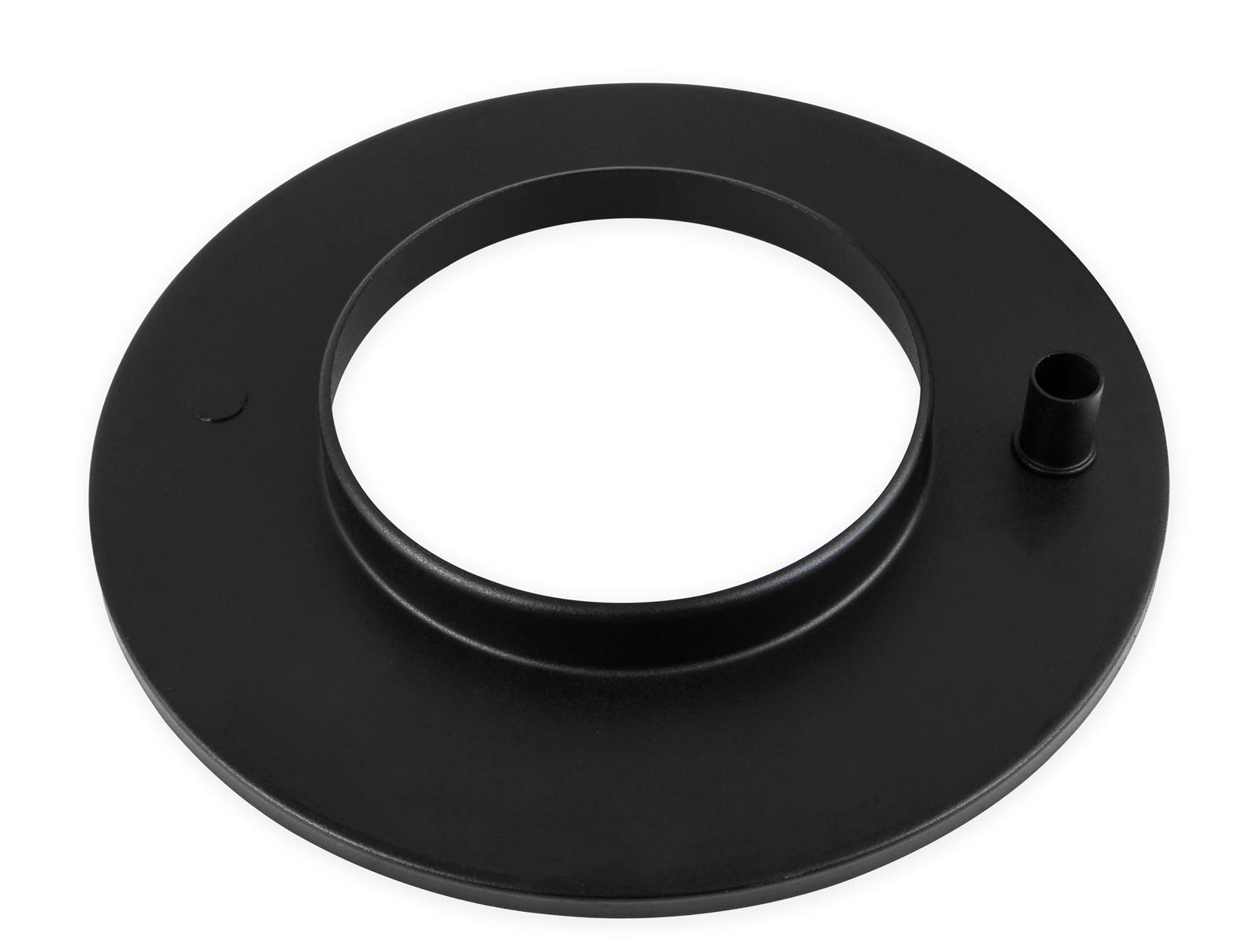 Holley Air Cleaner Assemblies 120-145B Cleaners, 10 in. Diameter, Round, Steel/Black, Logo, 2 in. Filter Height, Each thumbnail 7