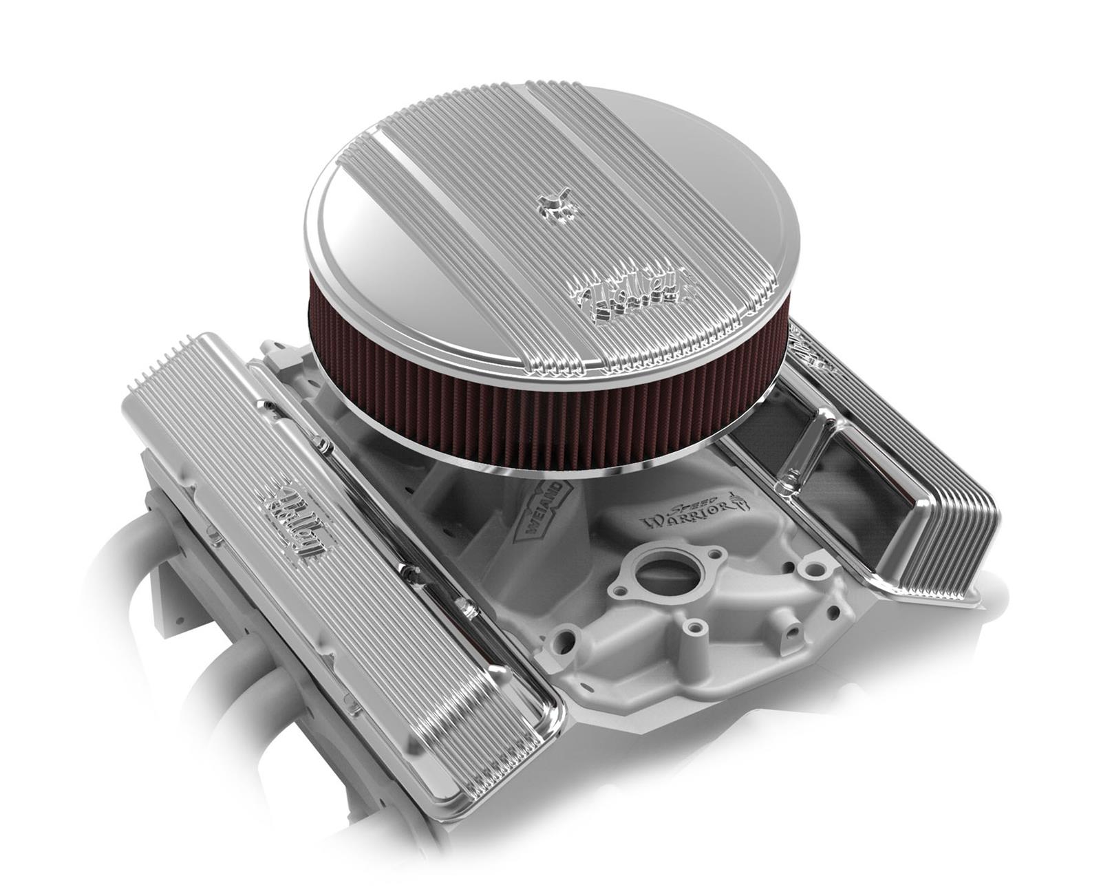 Holley Vintage Series Air Cleaner Assemblies 120-151 Cleaners, Series, Round, 14 in. Diameter, Polished, Cotton Gauze Filter, Each
