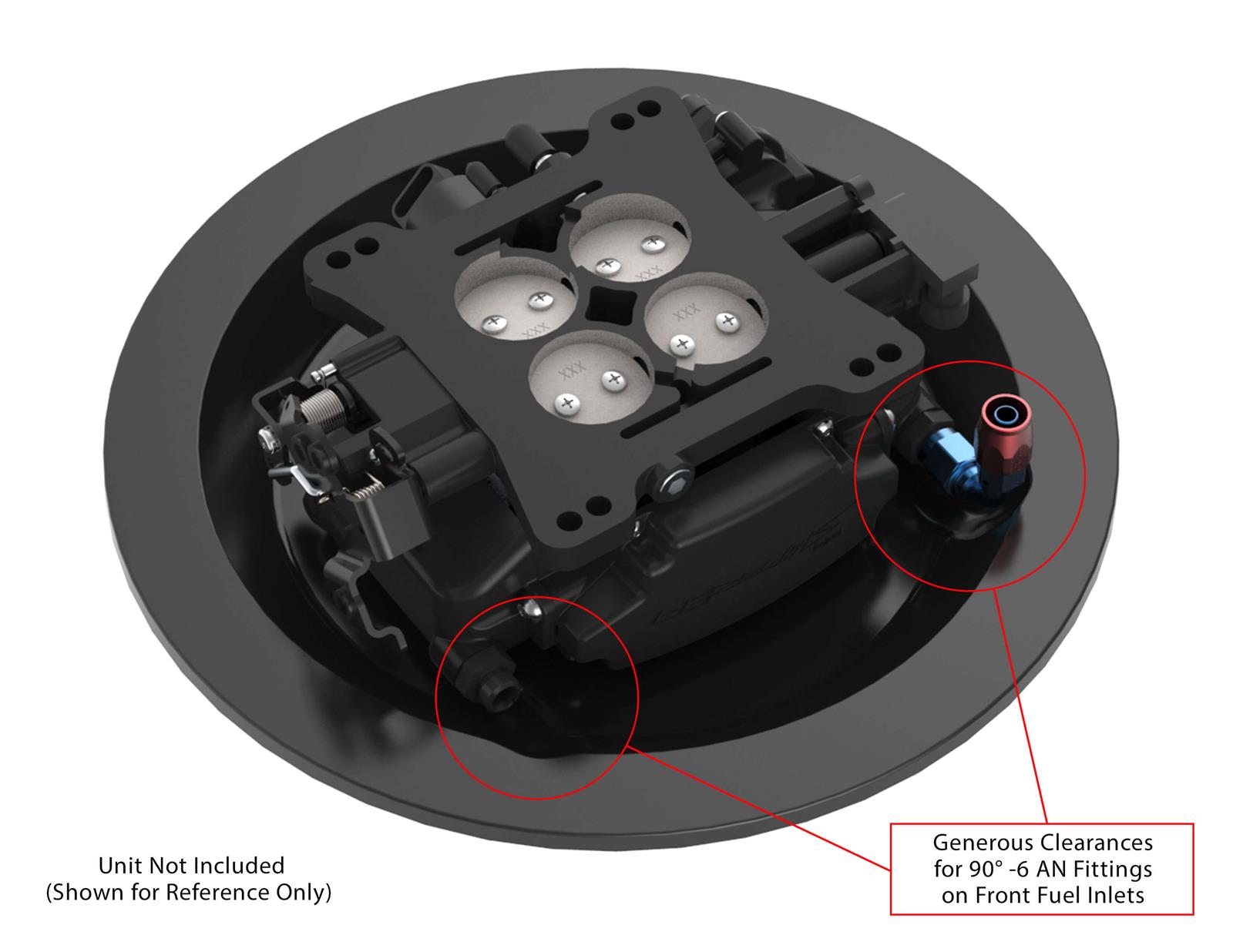 Holley 120511 Holley Sniper EFI Air Cleaner Bottoms Summit Racing