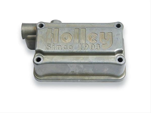 Holley Fuel Bowls 134-282 Carburetor Components, Secondary Bowl, Replacement, Side Hung, Non-Adjustable Needle and Seat, Zinc Finish, for Model 4160, 0-1850, 0-80457, Each