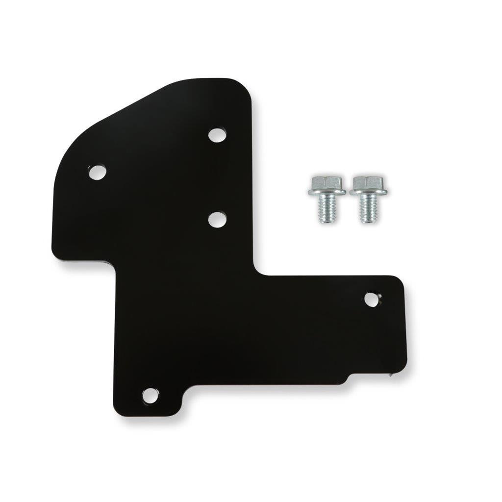 Holley Drive-By-Wire Accelerator Pedal Brackets 145-112 Assembly Components, Bracket, Use with 145-160 Pedal, Steel, Black Powdercoated, Chevy, GMC, Each