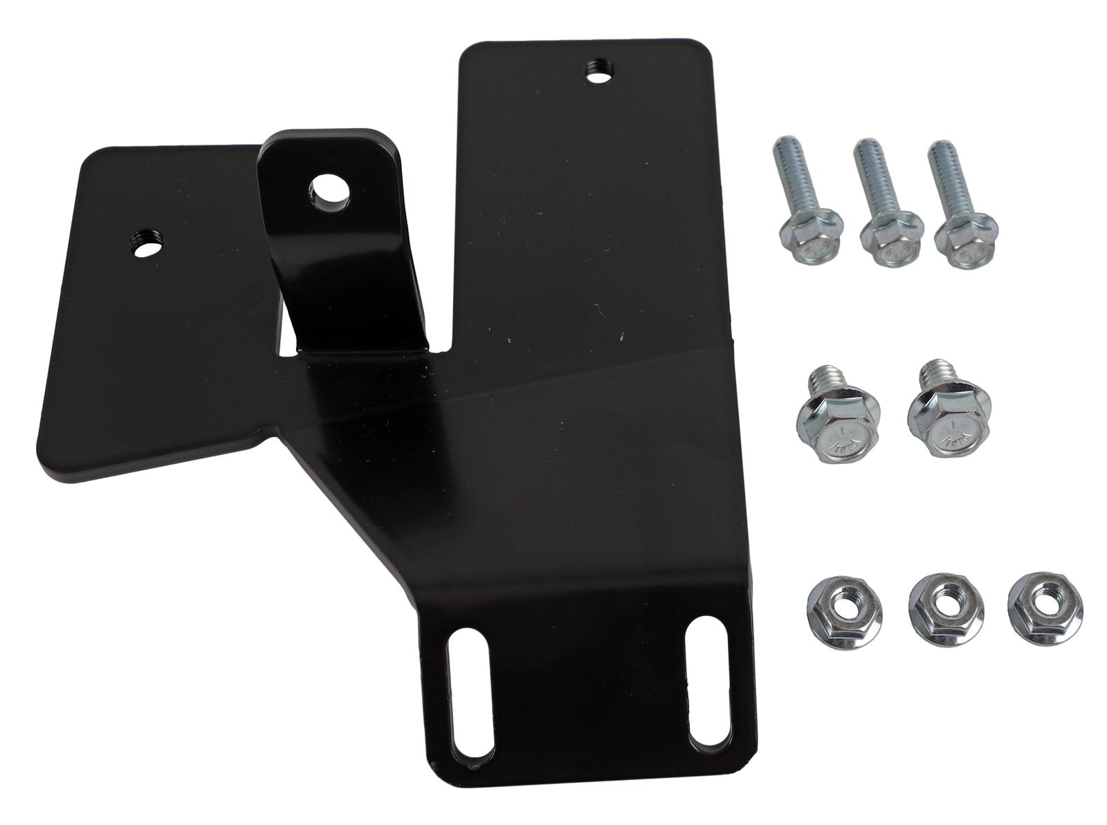 Holley Drive-By-Wire Accelerator Pedal Brackets 145-150 Components, Drive-By-Wire, Bracket, Steel, Black Powdercoat, Hardware Included, Chevy, Bel Air, One-Fifty, Two-Ten, Each