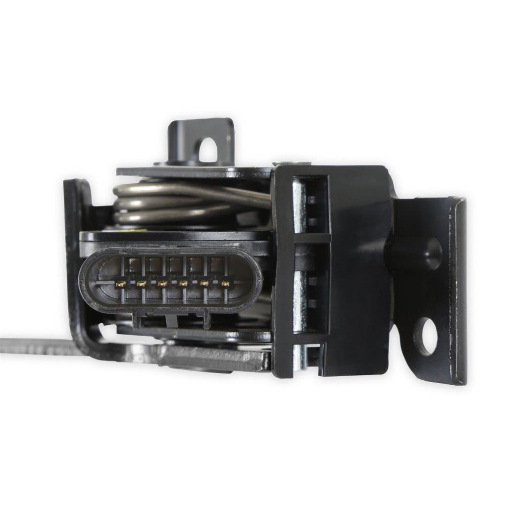 Holley Drive-By-Wire Accelerator Pedals 145-160 Pedal Assemblies, Pedal, Steel, Black Powdercoated, Universal, Each