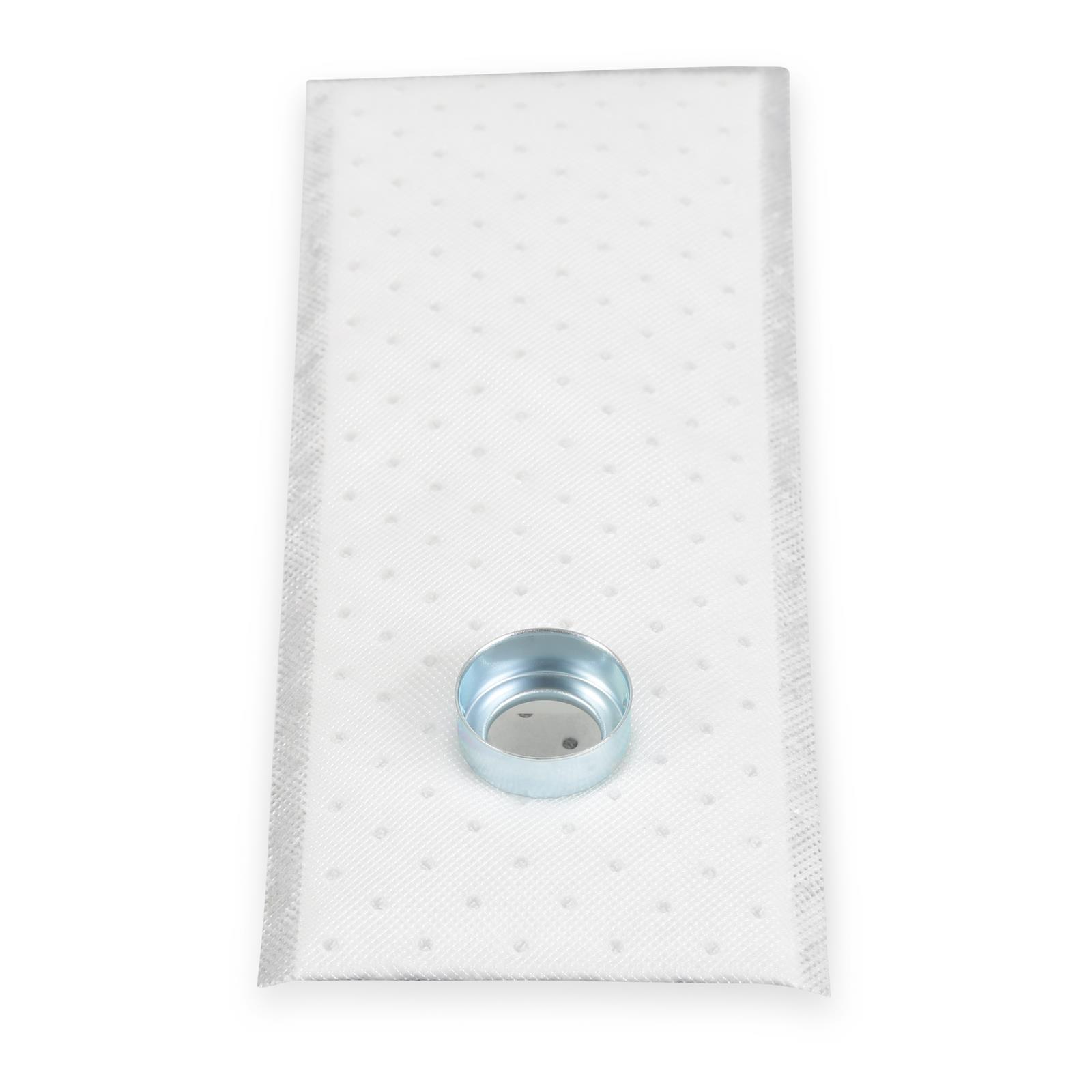 Holley Filter Socks 16-145 Fuel Strainers, Sock, White, 19mm Intake Port, Rectangle, 6.0 in. Long, 2.5 in. Wide, Each thumbnail 2