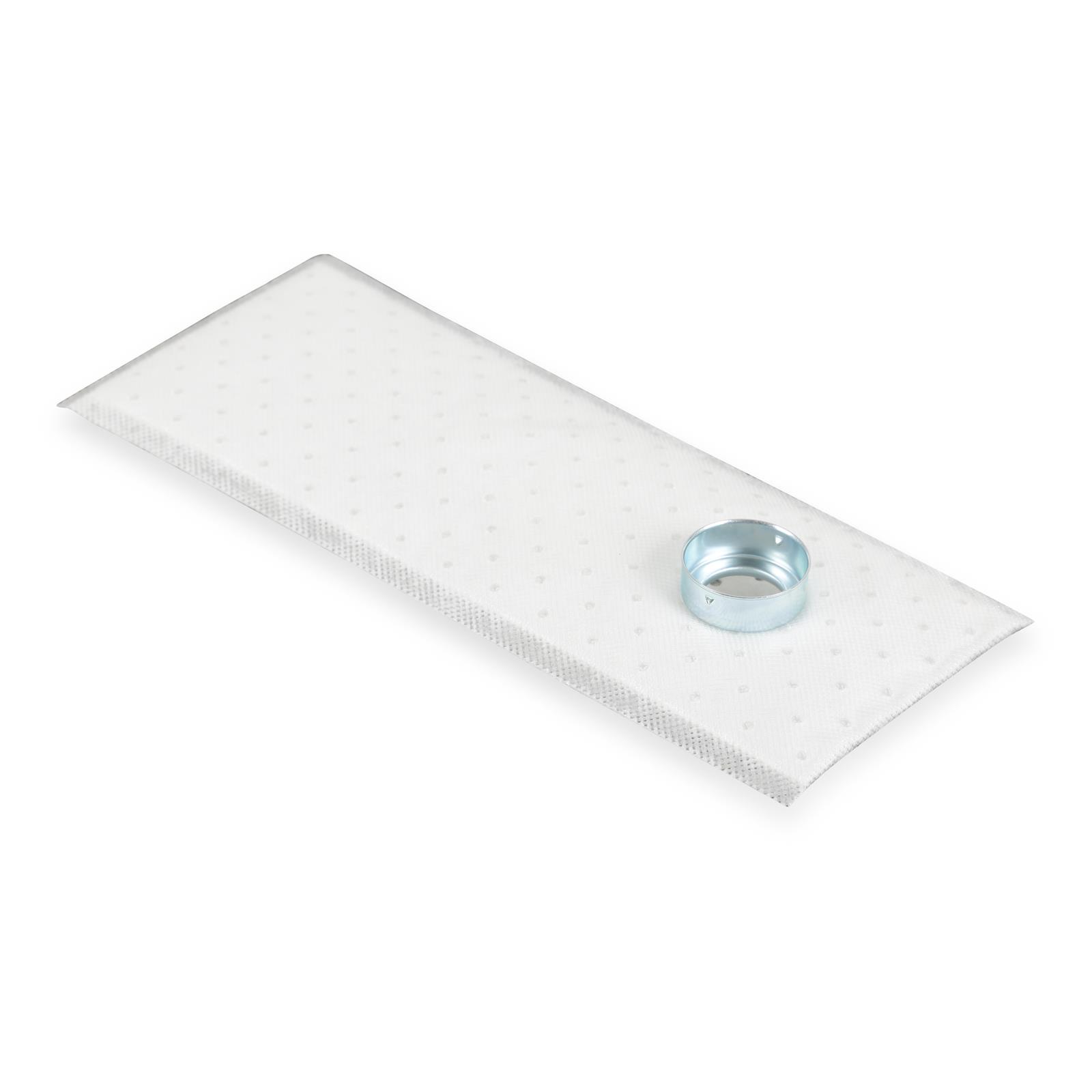 Holley Filter Socks 16-145 Fuel Strainers, Sock, White, 19mm Intake Port, Rectangle, 6.0 in. Long, 2.5 in. Wide, Each thumbnail 6