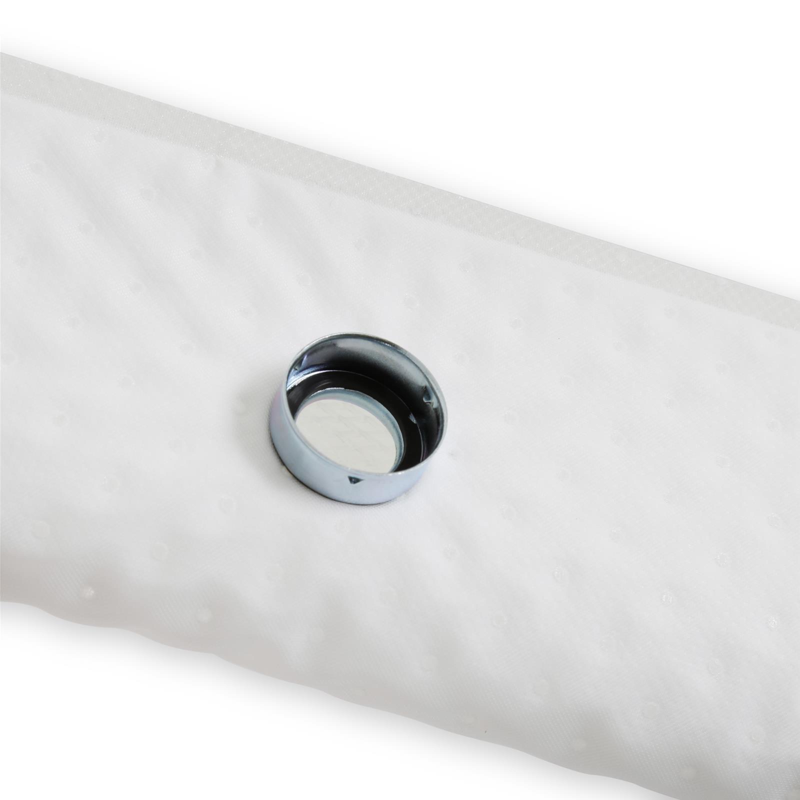 Holley HydraMat Fuel Pickups 16-150 Tank Pickups, HydraMat, Filter Sock, White, 19mm Intake Port, Offset Outlet, Rectangle, 15.0 in. Long, 3.0 in. Wide, Each