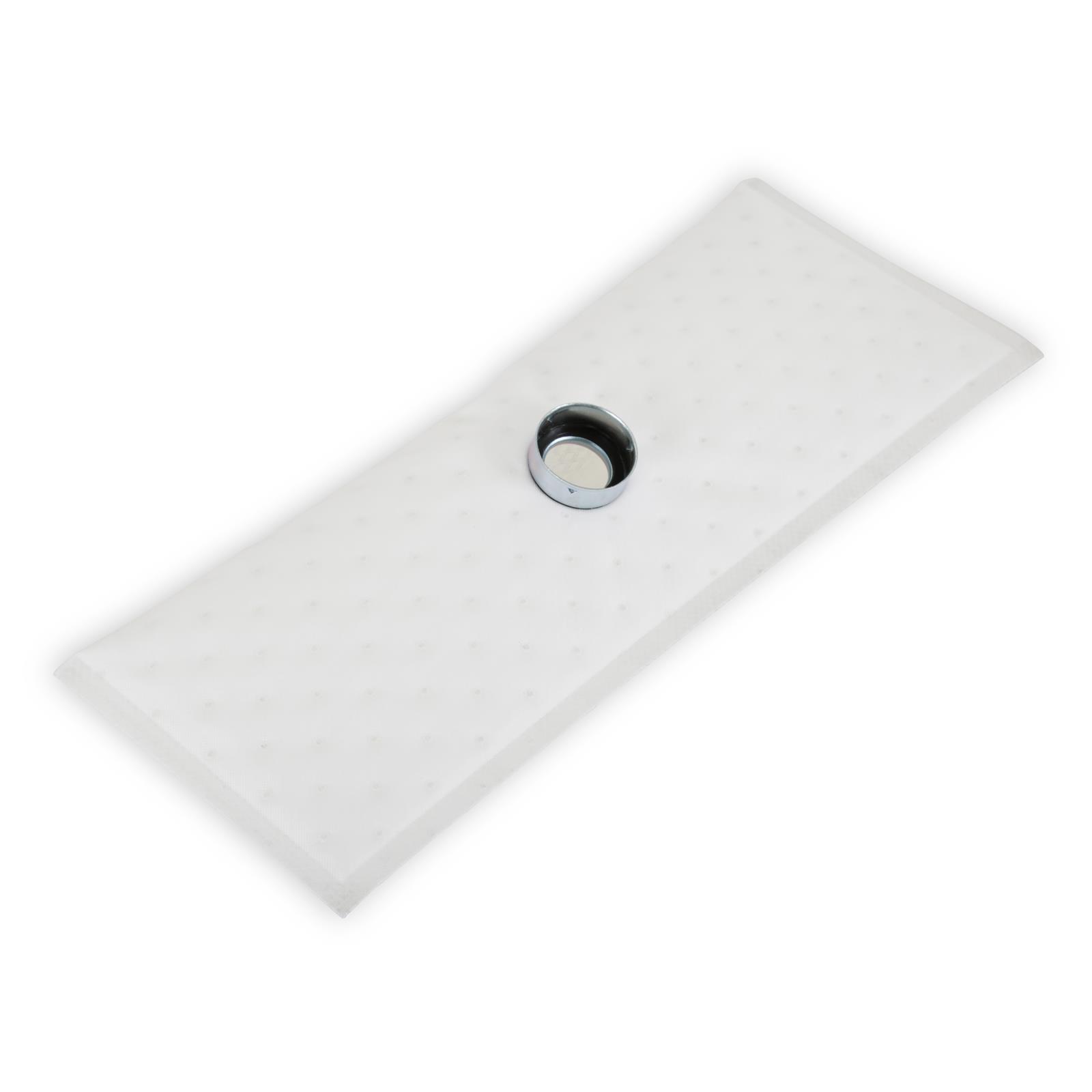 Holley HydraMat Fuel Pickups 16-151 Tank Pickups, HydraMat, Filter Sock, White, 19mm Intake Port, Center Outlet, Rectangle, 8.0 in. Long, 3.0 in. Wide, Each thumbnail 2
