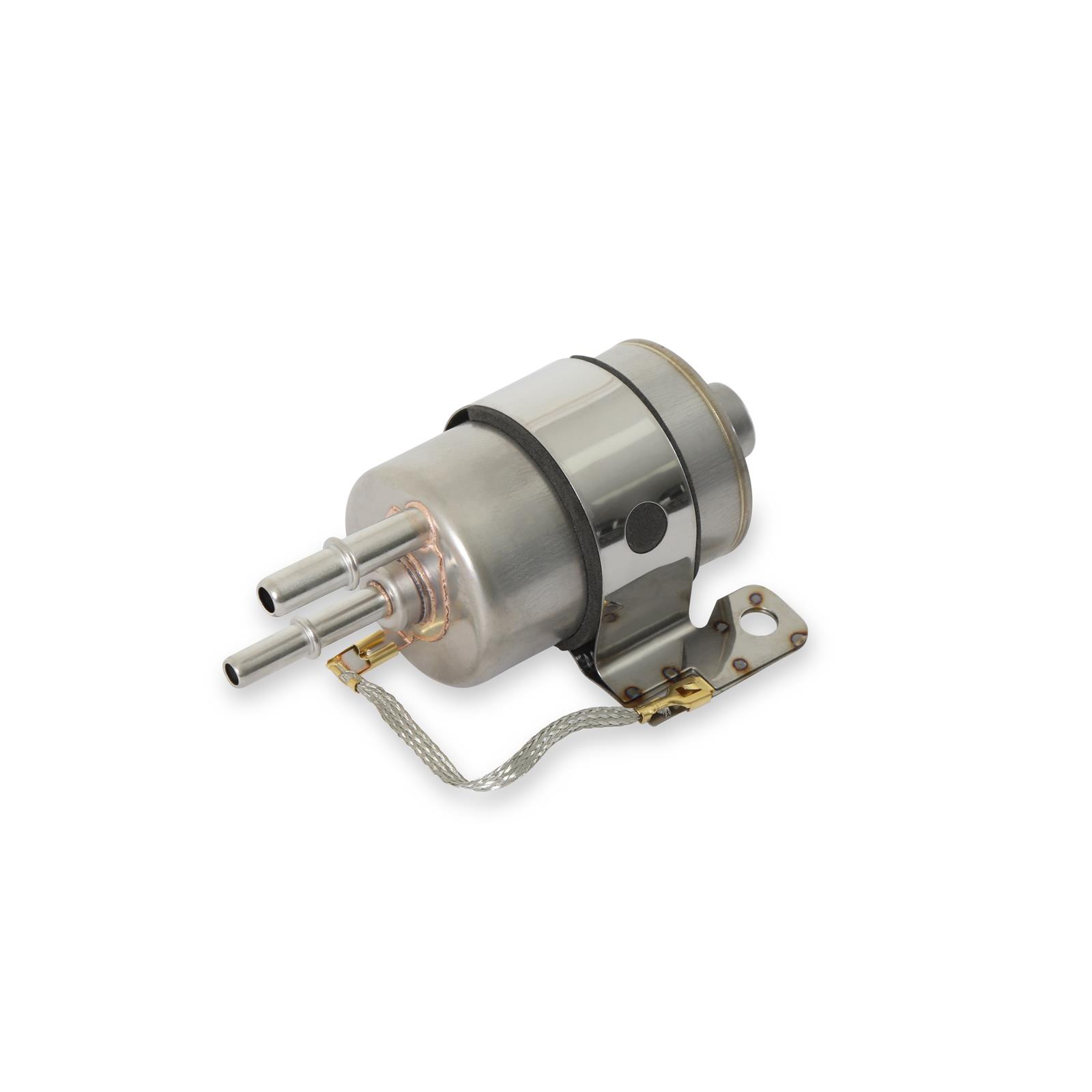Holley EFI GM-Style Fuel Filter Regulators 162-590 Pressure Regulators, GM EFI, Inline, Stainless Body, 0.375 in. Inlet, 5/16 in. and 3/8 in. Outlets, Quick-Connect, 5 micron, Paper Filter, Each thumbnail 4