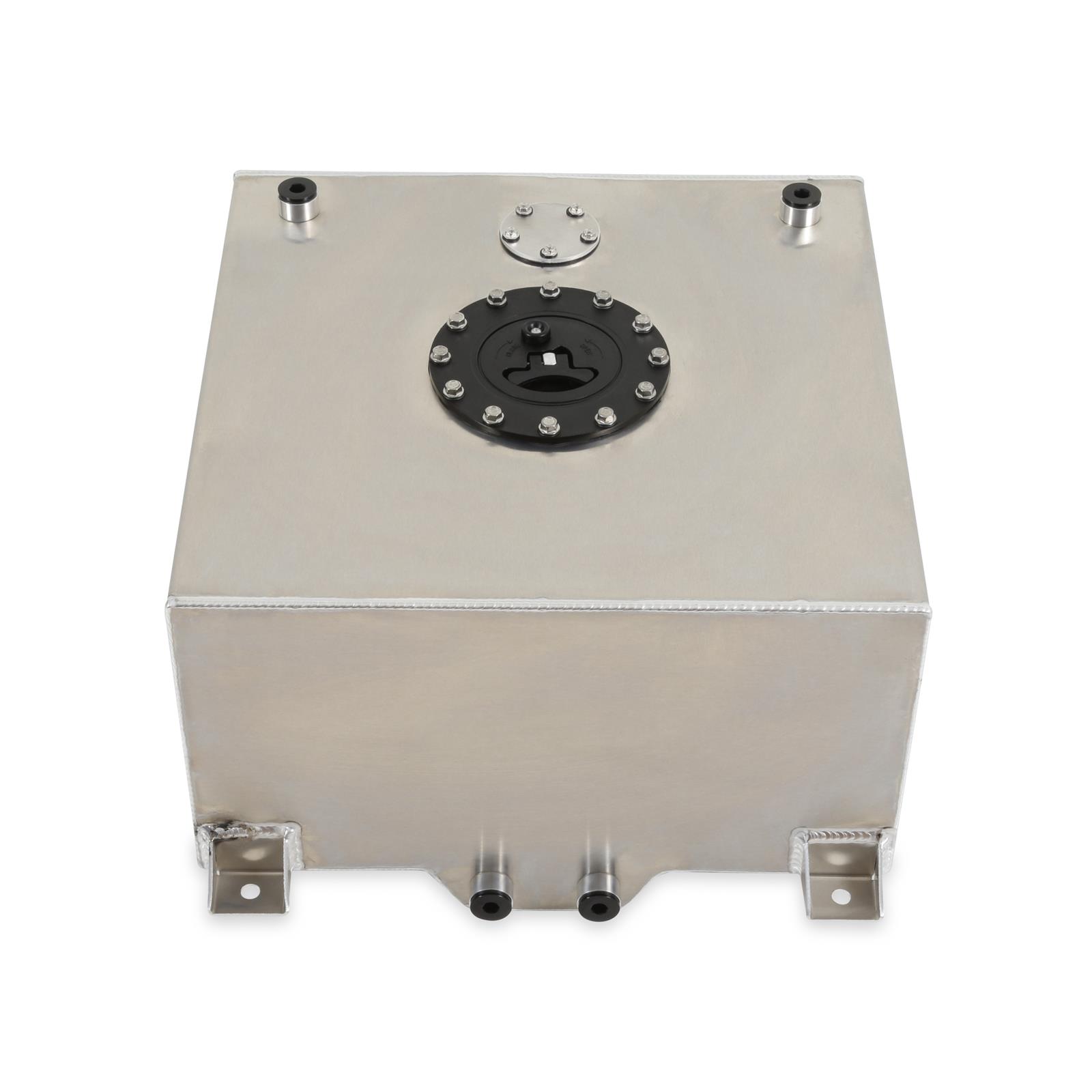 Holley Fuel Cells 19-212 Cells, Aluminum, 10 Gallon, Rear Sump, 17 in. Long, 17 in. Wide, 9 in. Tall, -10 AN, ORB Ports, Anti-Slosh Foam, 0-90 ohm, Sending Unit, Each thumbnail 4