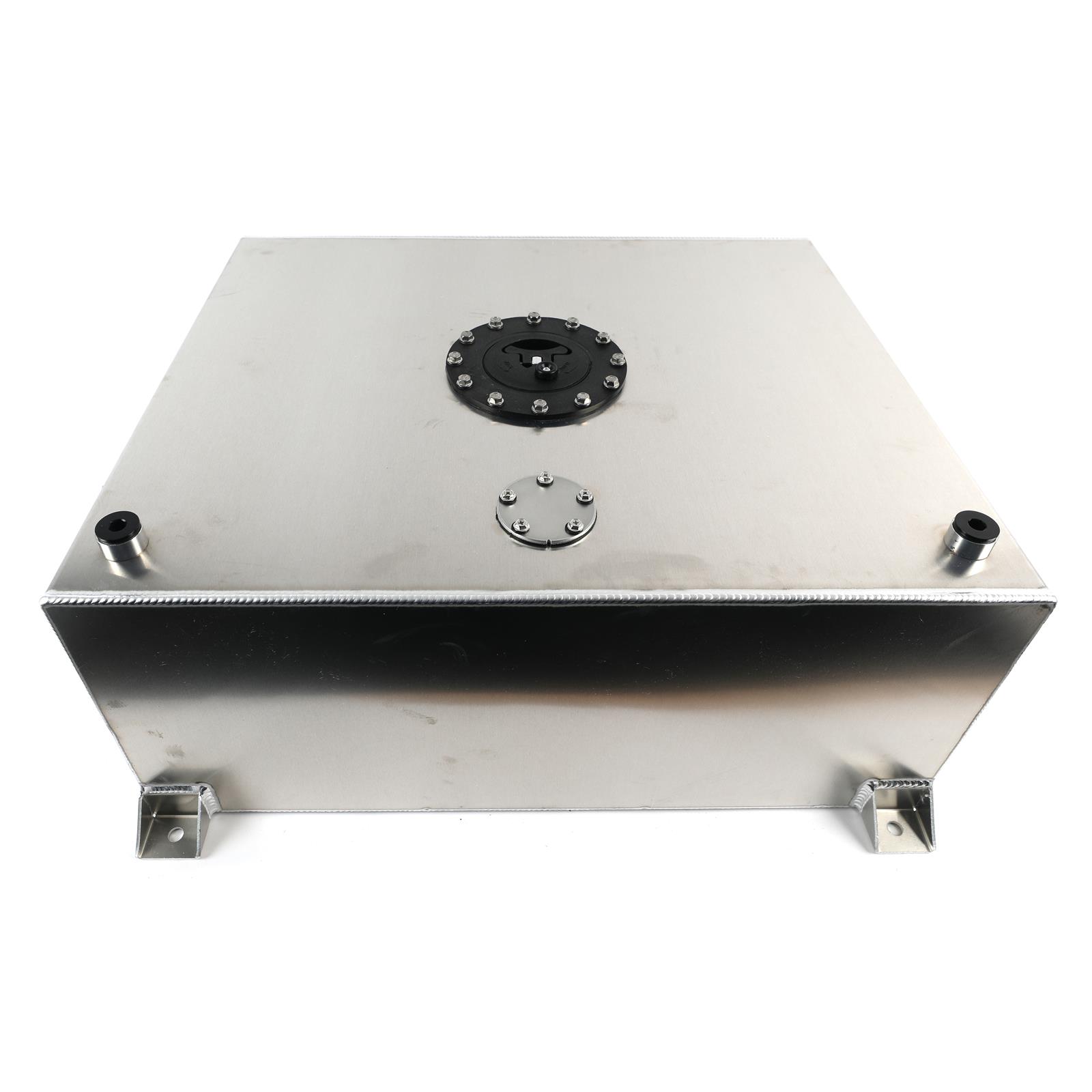 Holley Fuel Cells 19-216 Cells, Aluminum, 20 Gallon, Rear Sump, 24 in. Long, 20 in. Wide, 10 in. Tall, -10 AN, ORB Ports, Anti-Slosh Foam, 0-90 ohm, Sending Unit, Each