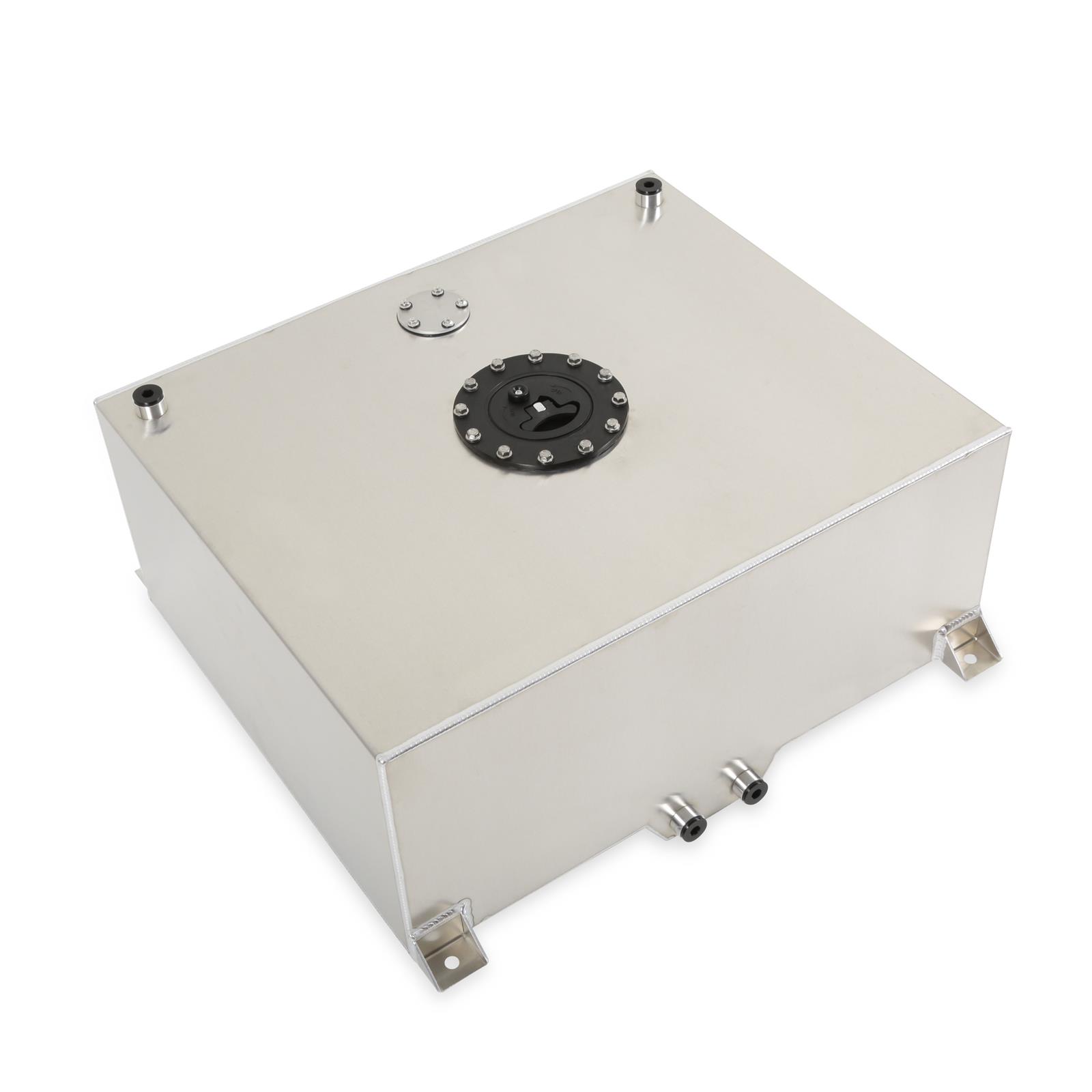 Holley Fuel Cells 19-216 Cells, Aluminum, 20 Gallon, Rear Sump, 24 in. Long, 20 in. Wide, 10 in. Tall, -10 AN, ORB Ports, Anti-Slosh Foam, 0-90 ohm, Sending Unit, Each thumbnail 4